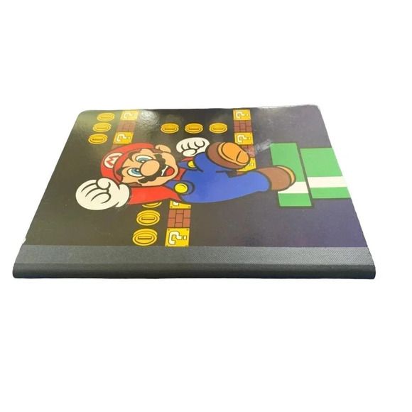 Nintendo Super Mario Lined Notebook Unused 7.5" x 9" Small Shelfware on Corner - Picture 2 of 15